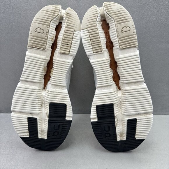 ON CloudNova Womens Size 9.5 White | Pearl Athletic Running Sneakers Comfort - Picture 7 of 8